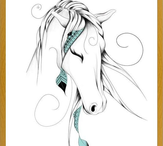 Cuadro Poetic Horse