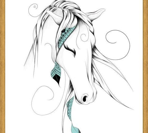 Cuadro Poetic Horse