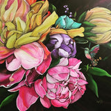 Canvas flores