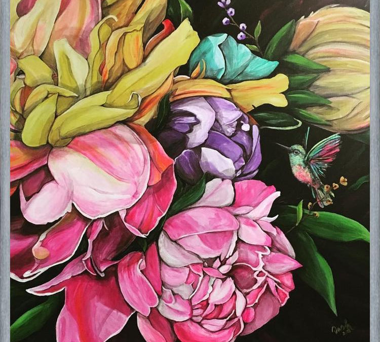 Cuadro flores