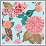Cuadro Hand Drawn Carnation and Dahlia Spring