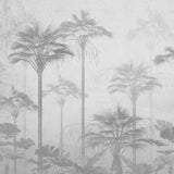 Papel Mural Foresta Blanco y Negro