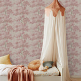 Papel Mural Hazel Rosa
