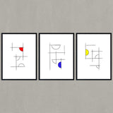 Set de Cuadros Minimalineas