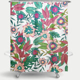 Cortina de Baño Floral Mood