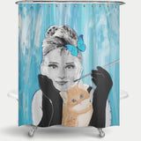 Cortina de Baño Breakfast at Tiffany