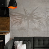 Papel Mural Palmeras concreto