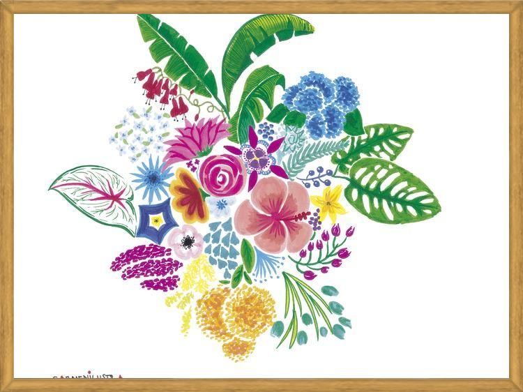 Cuadro Flores Tropicales
