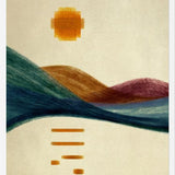 Cuadro Abstract Mountains 6
