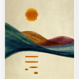 Cuadro Abstract Mountains 6