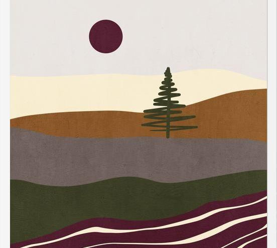 Cuadro Holiday Vibes Landscape 1