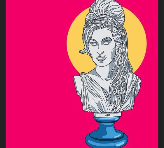 Cuadro Amy Winehouse Estatua