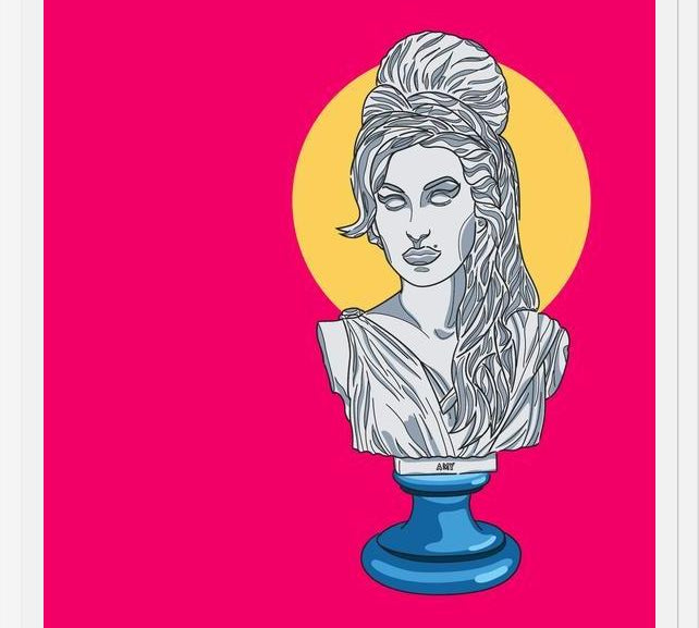 Cuadro Amy Winehouse Estatua