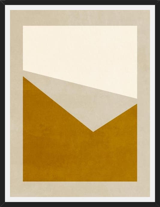 Cuadro Geometric Art - Gold 01
