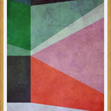Cuadro Textured Geometric Pattern V