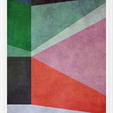 Cuadro Textured Geometric Pattern V