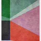 Cuadro Textured Geometric Pattern V