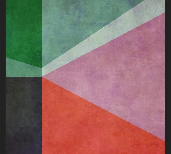 Cuadro Textured Geometric Pattern V