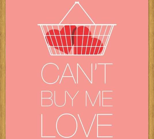 Cuadro Cant Buy Me Love
