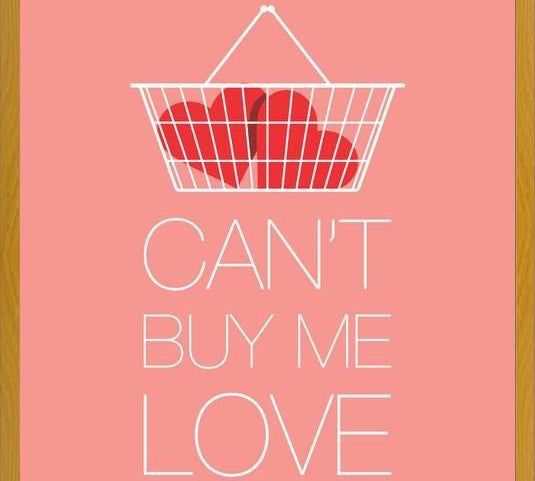 Cuadro Cant Buy Me Love