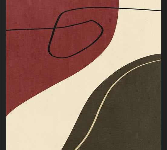 Cuadro Bold Minimal Shapes 2