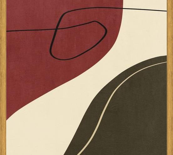 Cuadro Bold Minimal Shapes 2