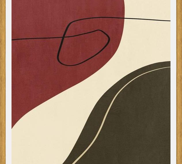Cuadro Bold Minimal Shapes 2