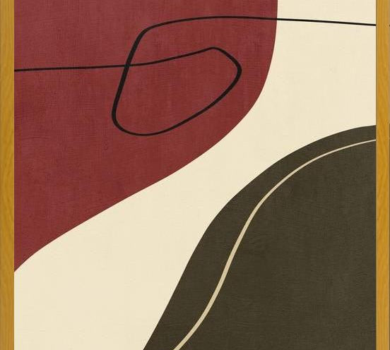 Cuadro Bold Minimal Shapes 2