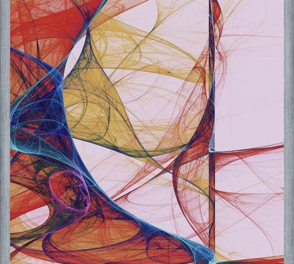 Cuadro The Fractal Dance 1