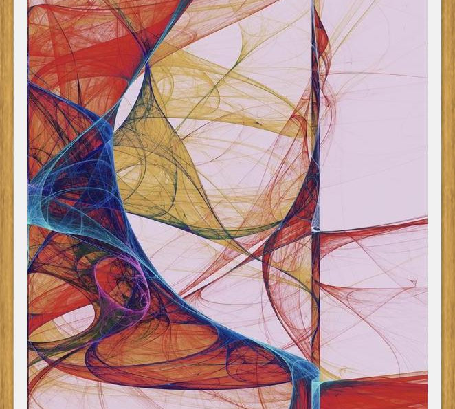 Cuadro The Fractal Dance 1