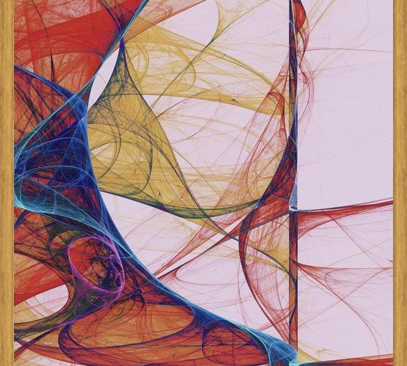Cuadro The Fractal Dance 1