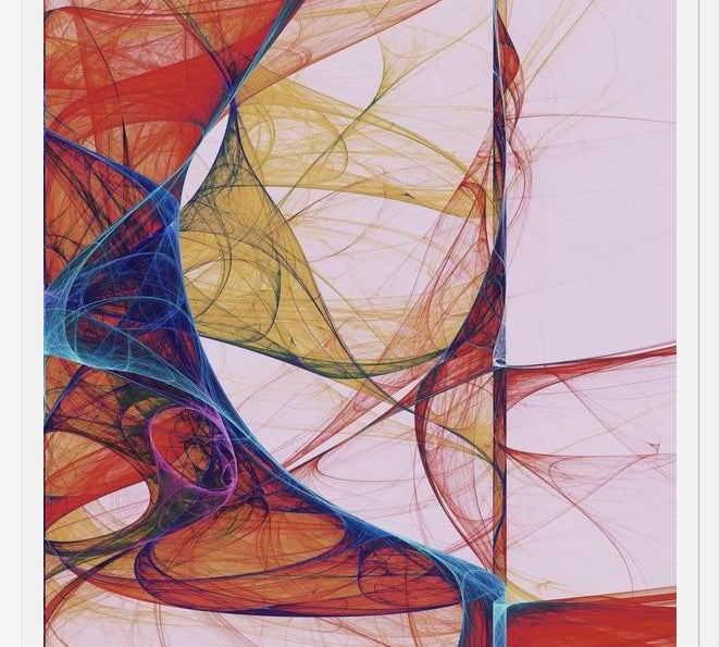 Cuadro The Fractal Dance 1