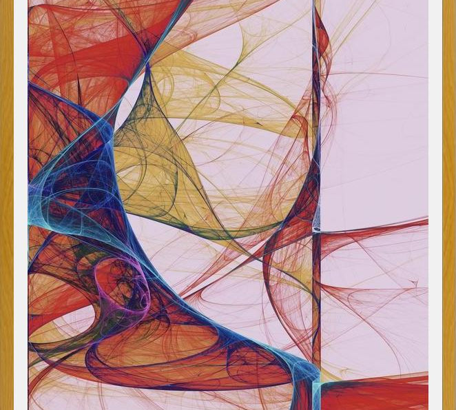 Cuadro The Fractal Dance 1