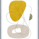 Cuadro Abstraction with gray lines 1