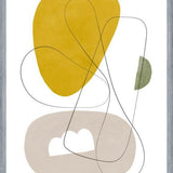Cuadro Abstraction with gray lines 1