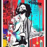 Cuadro Eddie Vedder pop art