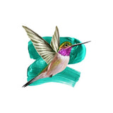 Canvas Modern Hummingbird