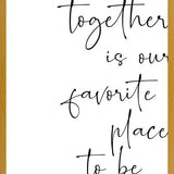 Cuadro Together is our favorite place to be