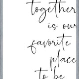 Cuadro Together is our favorite place to be