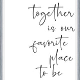 Cuadro Together is our favorite place to be