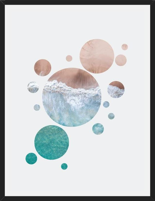 Cuadro Ocean Planets