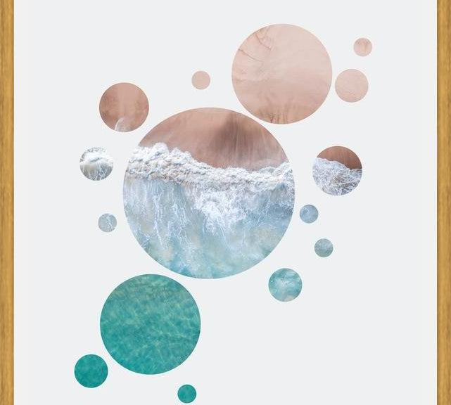 Cuadro Ocean Planets
