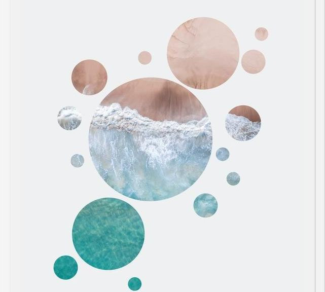 Cuadro Ocean Planets
