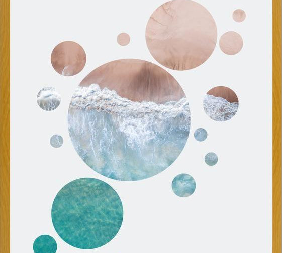 Cuadro Ocean Planets