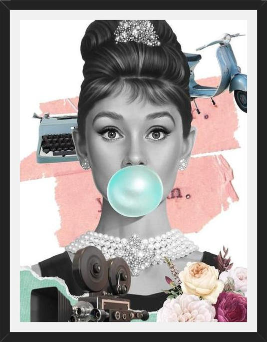 Cuadro Audrey Hepburn