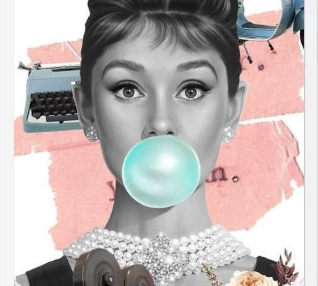 Cuadro Audrey Hepburn