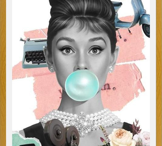 Cuadro Audrey Hepburn