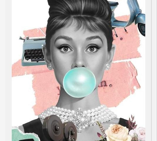 Cuadro Audrey Hepburn