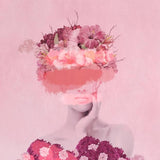 Canvas Woman in flowers