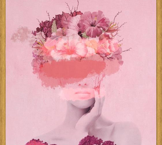 Cuadro Woman in flowers